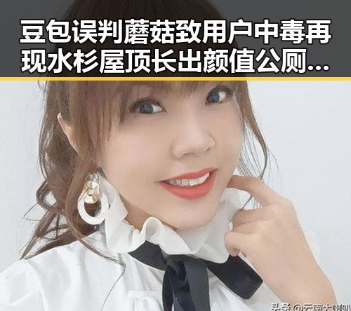 豆包误判蘑菇致用户中毒再现水杉屋顶长出颜值公厕吸睛